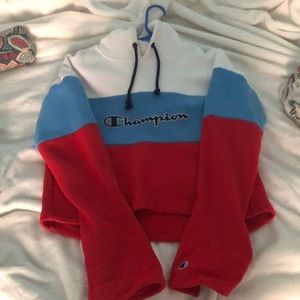 Champion hoodie slightly cropped!
